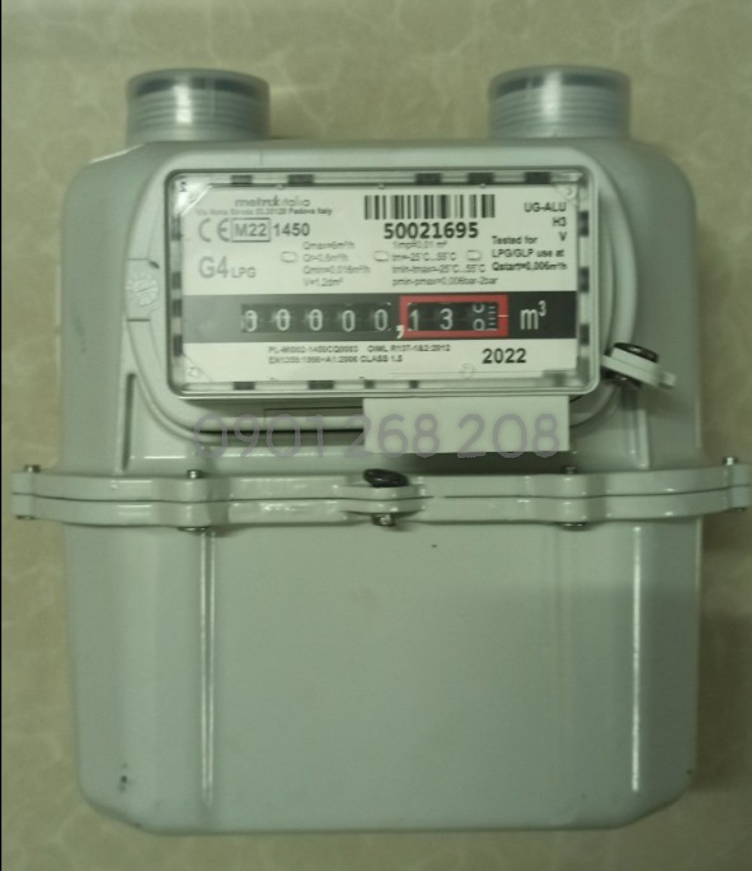 Gas meter G4 metrix 2bar